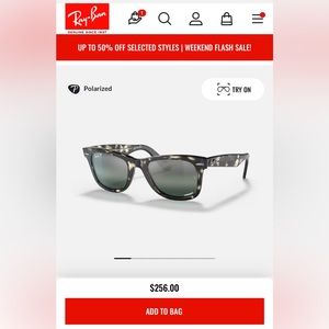 Ray-Ban Original Wayfare Chromance Sunglasses